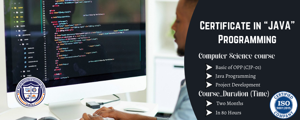 Certificate in â€œJAVAâ�