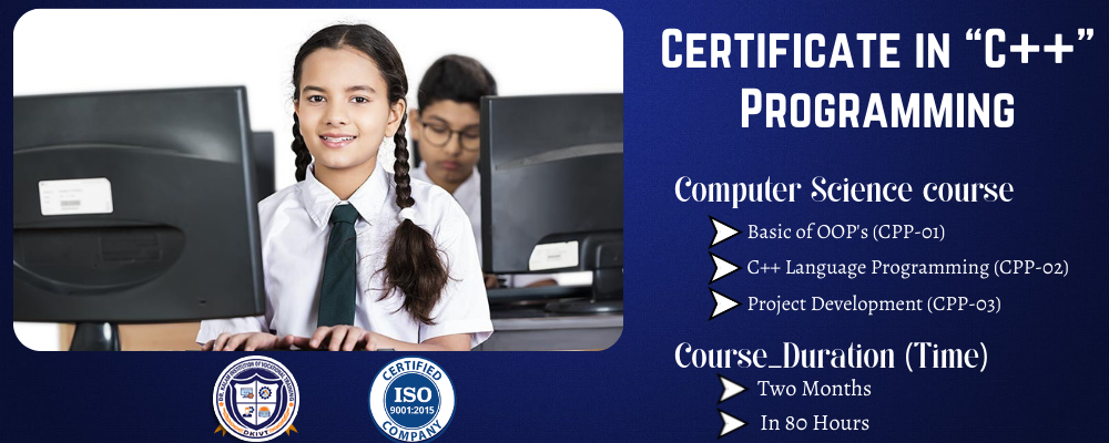 Certificate in â€œC++â€