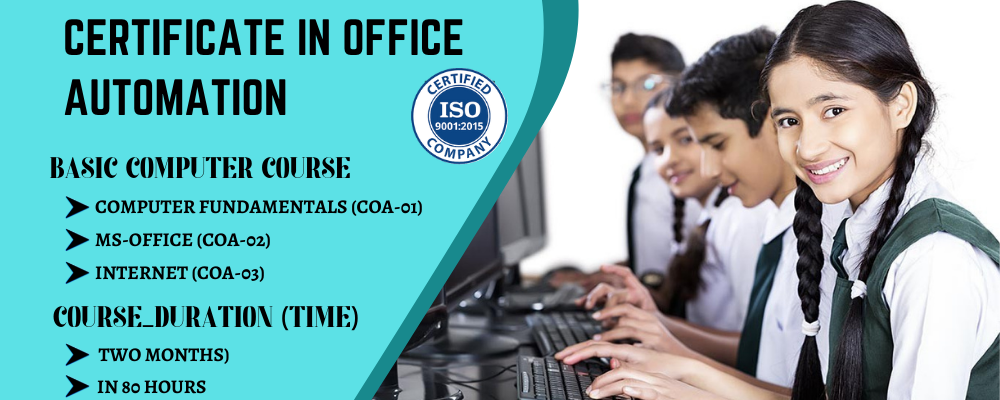 Certificate in Office Automati